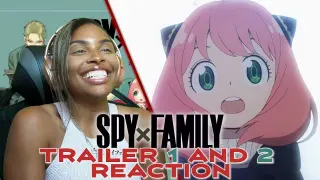 IS ANYA TURNING INTO A HERO!? | SPY FAMILY COUR 2 TRAILER 1 AND 2 REACTION