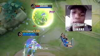 MEME ABSURD MOBILE LEGENDS |Kejanggalan main di rank epic