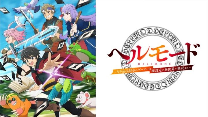 Hell Mode: Yarikomizuki no Gamer wa Hai Settei no Isekai de Musou suru Episode 1 Subtitle Indonesia