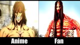 Fan-Animated vs Mappa (Comparison) - Attack on Titan The Final Season Part 3