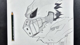 Anime drawing | how to draw izuku midoriya step-by-step