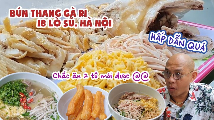 Hà Nội mùa đẹp nhất và món BÚN THANG lề đường làm Color Man say đắm !!! | Color Man Food