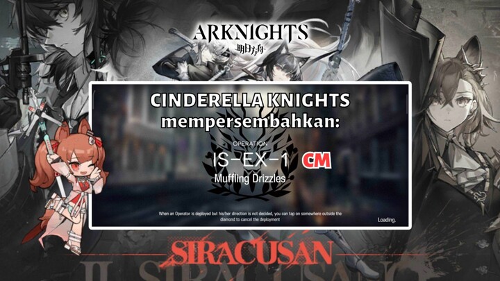 Arknights Niche Cinderella Knights: IS-EX-1 CM