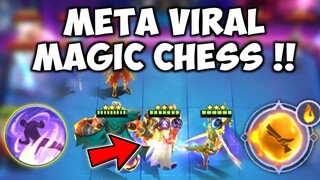 META VIRAL MAGIC CHESS TERBARU!! ROGER B3 NATURE YUKI SKILL 3 - OP BANGET TERNYATA !!
