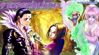 Los 9 ESPECIALISTAS del NEN 💉| Hunter x Hunter