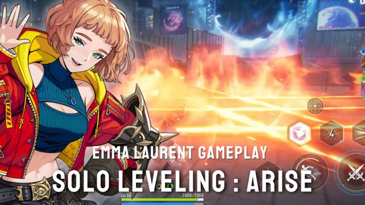 Emma Laurent dengan kekuatan tebasan apinya! - Solo Leveling Season 2