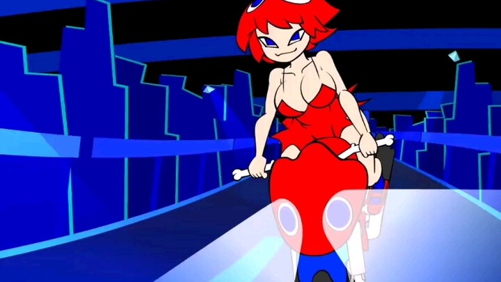 Pac -Man Ghost Girls Chase! animation by minus8