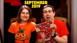 UNBOXING! Horror Pack September 2019 - Horror Movie Subscription Box - Blu Rays