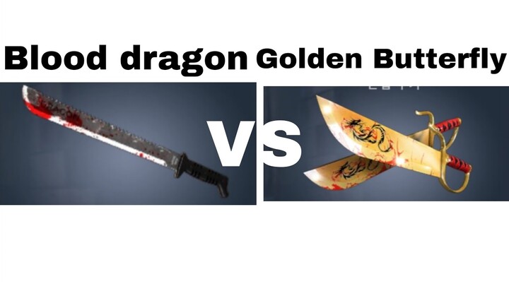 Dead Trigger 2 weapon comparison : Blood dragon vs Golden Butterfly with missions only