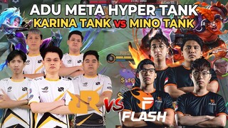 RRQ HOSHI VS TEAM FLASH SG. NEW META HYPER TANK!!! MLBB