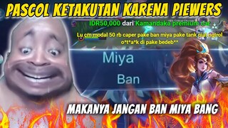 PASCOL SAMPE TAKUT !!! PIEWERS ADA YANG B*R*NT*M DI MEDIASHARE !!! MAKANYA JANGAN BAN MIYA BANG !!!