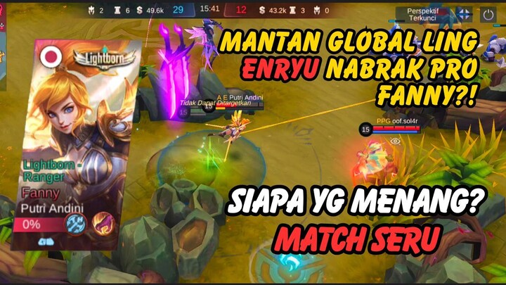 MANTAN GLOBAL LING KETEMU PRO FANNY SIAPA YANG MENANG?