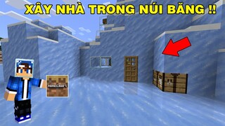 Mình Thử Thách Lần Đầu Sinh Tồn | Bằng Tay Cầm Làm Nhà Núi Băng | TRONG MINECRAFT