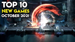 Top 10 NEW GAMES on Steam (October 2021 Release)