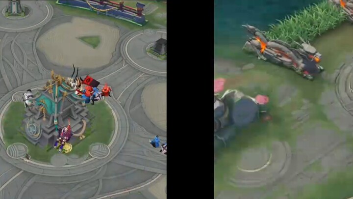 Hai người đã di chuyển viên pha lê khi họ không thể bảo vệ trại