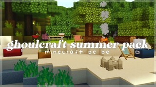 Ghoulcraft BE Summer Pack | best aesthetic furniture mod [cottagecore]