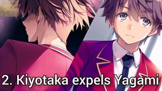 Top 5 badass moments of kiyotaka in classroom of the elite