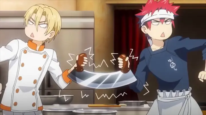 Shokugeki No Souma Season 5 Episode 12 Best Moments Scenes The Perfect Rocks Bilibili