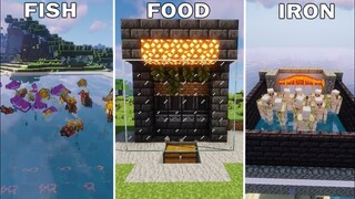 4 Starter Farms For Beginners in Minecraft 1.18