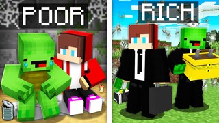 JJ and Mikey Evolution From Poor to Rich - Maizen Challenge
