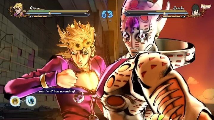 【JOJO】不同游戏中的黄镇对比：JoJo ASBR vs 究极风暴4 vs JUMP大乱斗