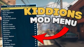 HOW TO INSTALL GTA 5 ONLINE KIDDIONS MOD MENU