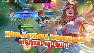 Healing Rafaela Ngerusak Mental Musuh! - Mobile Legends