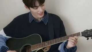 Which platform dad can let Xiao Zhan play the guitar once