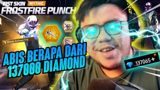 ABIS BERAPA DIAMOND!BUAT DAPETIN LUCK ROYALE FROSTFIRE PUNCH! - Free Fire Indonesia