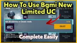 How To Use Limited UC | Get Free Royal Pass? | Limited UC Store | Bgmi New Limited UC
