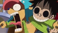 Momen Lucu Antara Chopper Dan Luffy