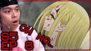 ELAINE?! YOU GOOD?! | Seven Deadly Sins Season 5 Episode 8 Reaction