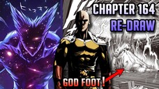 GOD FORM GAROU V.S SAITAMA! 😱 || One Punch Man Chapter 164 RE-DRAW