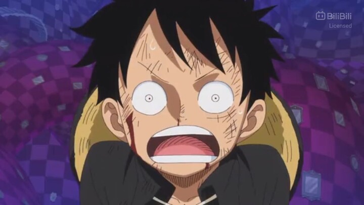 when luffy see meat 😂