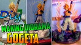 DIY #9: Làm Base cho Mô Hình Gogeta | Making Diorama for Gogeta Figure | Dragon Ball Diorama