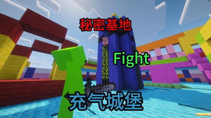 ดรีมฆ่าปิกก็อดตาย ปิกก็อดไม่ยอมแพ้จึงชวนดรีมมาดวล PVP บนปราสาทเป่าลม