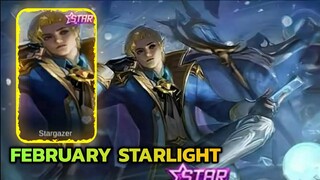 Cecilion February Starlight || Cecilion Stargazer starlight skin 2022 || Mobile Legends Bang Bang