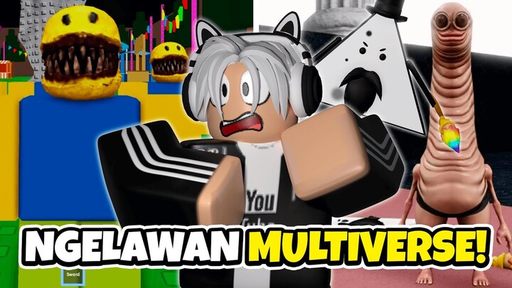 DUNIA GILA DAN MONSTER ANEH! BISA KABUR GAK YA!? 😨 | Roblox Indonesia