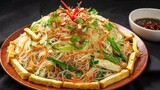 Bật mí bí quyết làm Bún Gạo Xào Chay gia truyền vừa ngon vừa đẹp | Perfect Rice Noodle Recipe