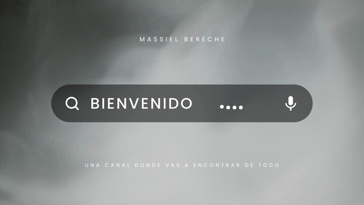 BIENVENIDO...