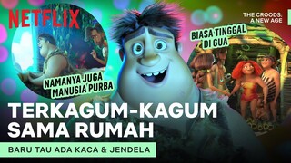 Reaksi Keluarga Manusia Purba Pertama Kali Ngeliat Rumah! | The Croods: A New Age | Clip