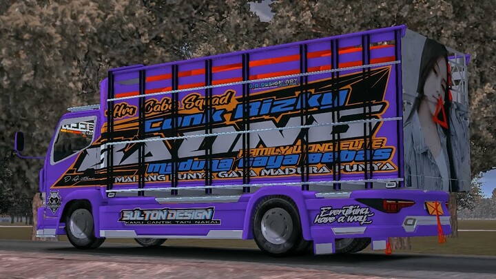 SHARE LIVERY MOD CANTER SHILO MUKHLAS $3 UPDATE||MOD BUSSID TERBARU