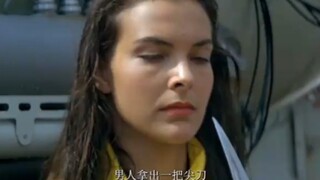 007和邦女郎被沉入大海喂鲨鱼，上演极限逃脱《007之最高机密》