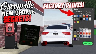 COOL SECRETS IN THE GV SPRING UPDATE!!! || ROBLOX - Greenville