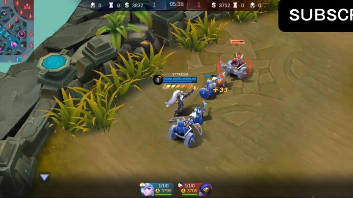 1v1 Miya vs Aldous #mlbb #1v1 #miyavsaldous