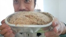 ASMR EATING SOUNDS - HOMEMADE BREAD & EGGS
