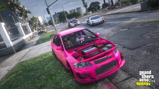 EVO PINK LUIGI DICURI PENJAHAT - GTA 5 Roleplay #138