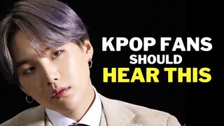 BTS Suga Revealed SECRETS of KPOP Industry!