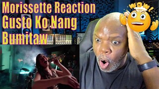 Morissette reaction Gusto Ko Nang Bumitaw live band performance | Morissette Amon | Philippines