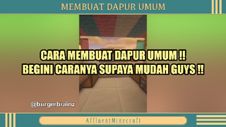 MEMBUAT DAPUR UMUM YANG SEDERHANA ❓❓❗❗